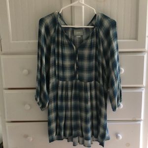 Anthropologie “Maeve” 3/4 length shirt